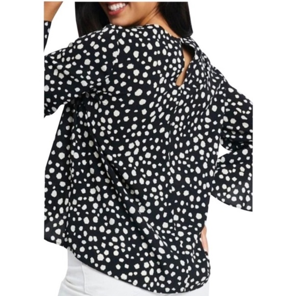 Zara black and white top - Picture 2 of 3